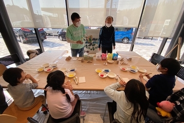 田辺店タクチュアル彩りワークショップ②