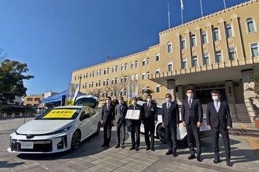 大規模停電発生時の 給電車両に関する協定