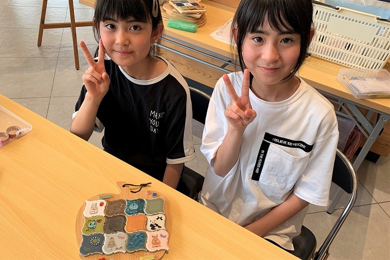 2025.05.18ポーセラーツ鍋敷き作り記事①