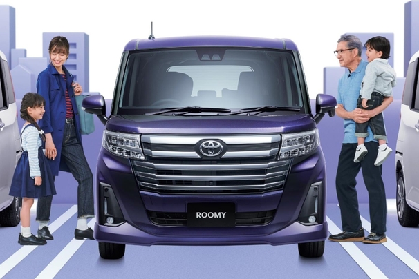 【モデル入り素材】駐車場イメージ　カスタムG-T